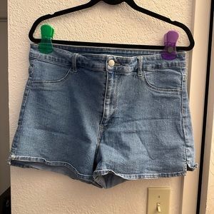 High Waisted Jean Shorts